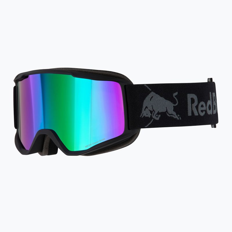 Síszemüveg Red Bull Spect Neon matt black/brown with green mirror 2