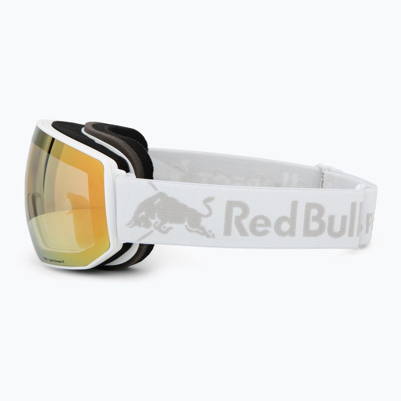 Síszemüveg Red Bull Spect Fink Photo matte white/brown with gold chrome x 4