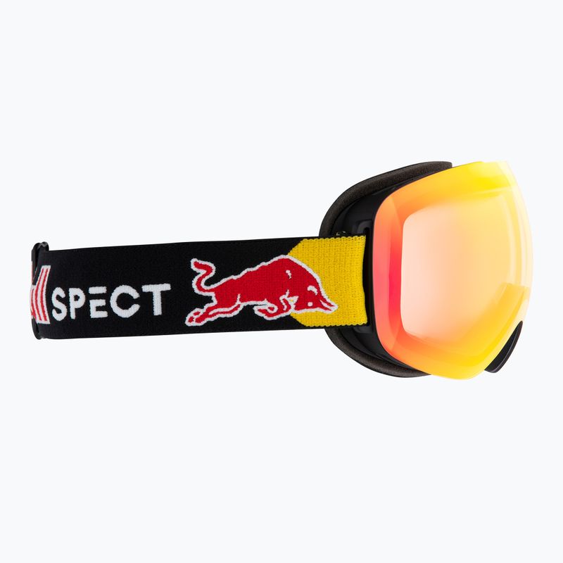Síszemüveg Red Bull Spect Bent Photo matte black/brown with red chrome x 3