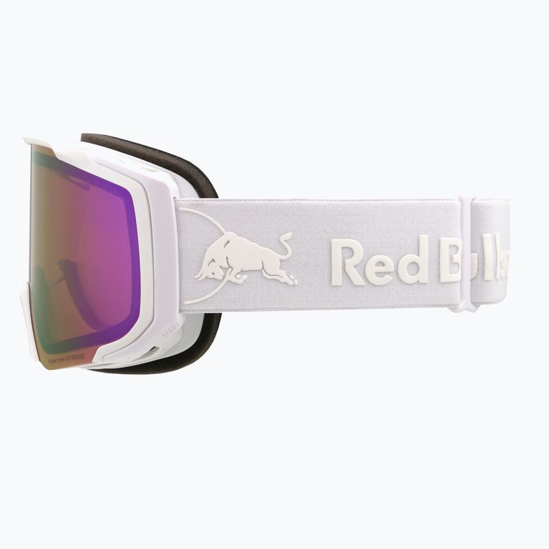 Szemüveg Red Bull SPECT Jibb matt white/orange with purple mirror 4