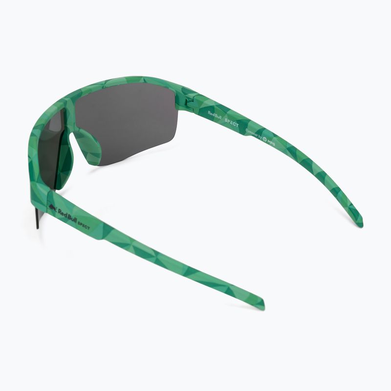 Napszemüveg Red Bull SPECT Dundee matt turquoise pattern/smoke green-purple mirror 2