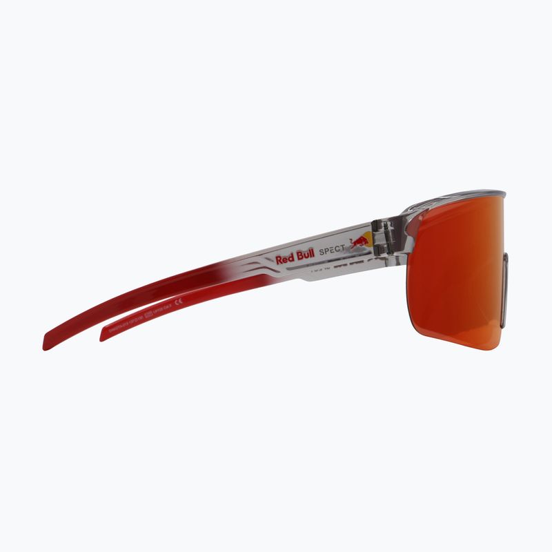 Napszemüveg Red Bull SPECT Dakota light grey/brown with red-orange mirror 2
