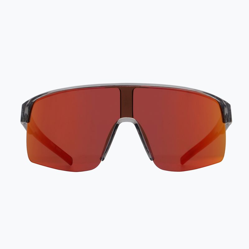 Napszemüveg Red Bull SPECT Dakota light grey/brown with red-orange mirror 5