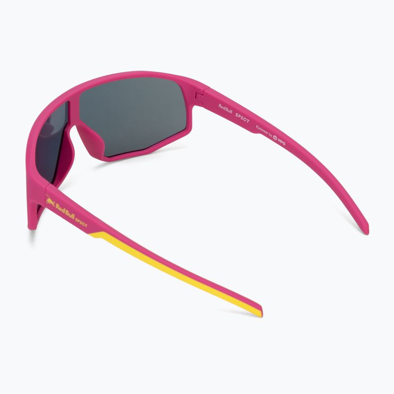 Napszemüveg Red Bull SPECT Dash neon pink/smoke with pink-yellow mirror 2