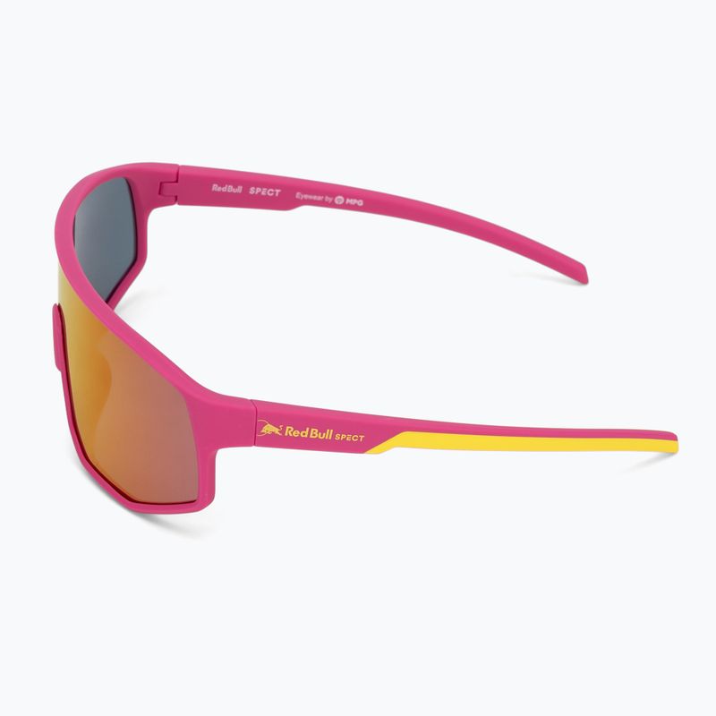 Napszemüveg Red Bull SPECT Dash neon pink/smoke with pink-yellow mirror 4