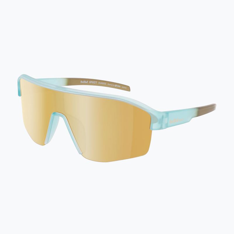 Napszemüveg Red Bull SPECT Dundee matt clear light blue/ brown with gold mirror 2