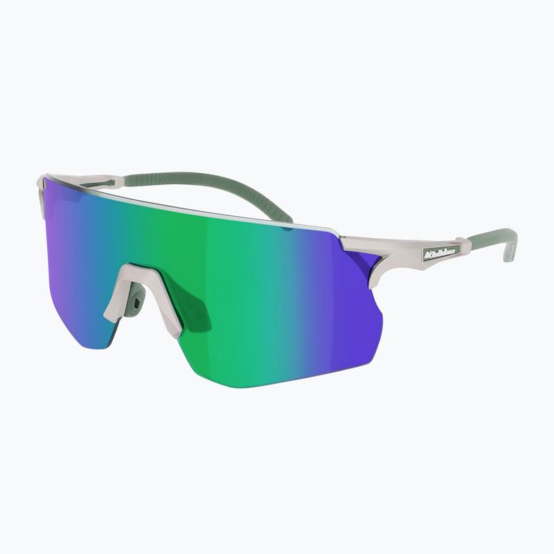 Napszemüveg Red Bull SPECT Ruffy IB matt metallic light grey/green with green mirror 2