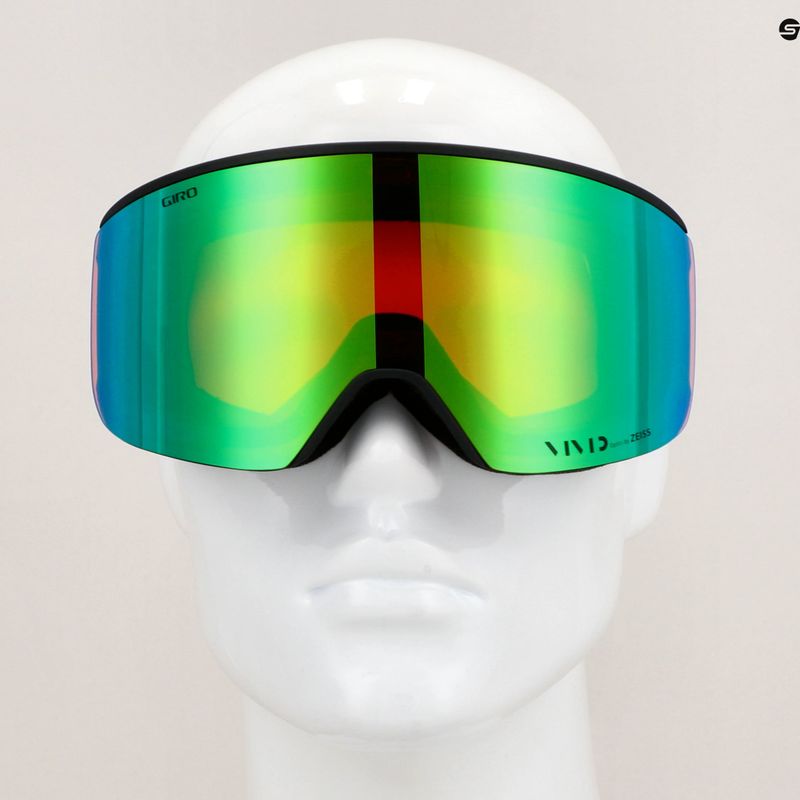 Síszemüveg Giro Axis black wordmark/emerald/infrared 11
