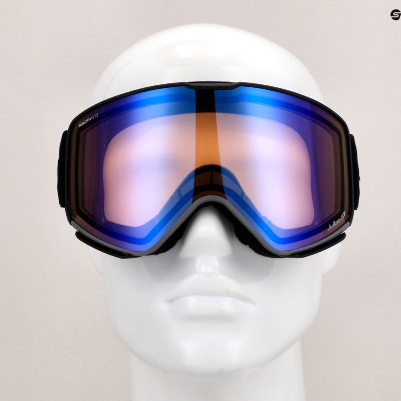 Síszemüveg Julbo Quickshift Reactiv High Contrast black/grey/flash blue 7