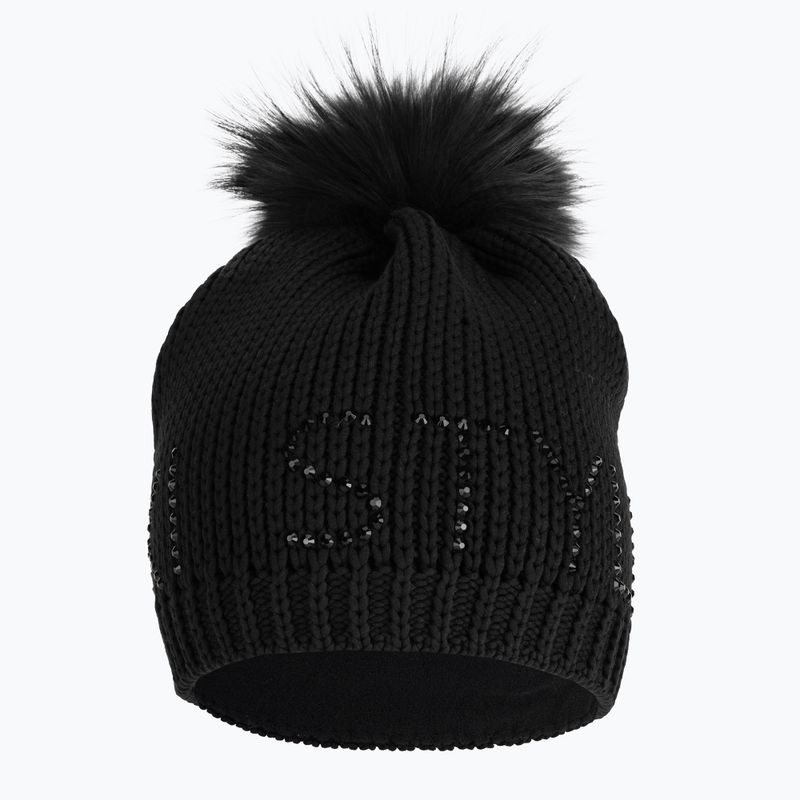 Női téli sapka Sportalm Aris Ski m.P fekete 2