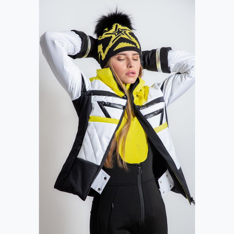 Női téli sapka Sportalm Soffine m.P lángoló sárga 7