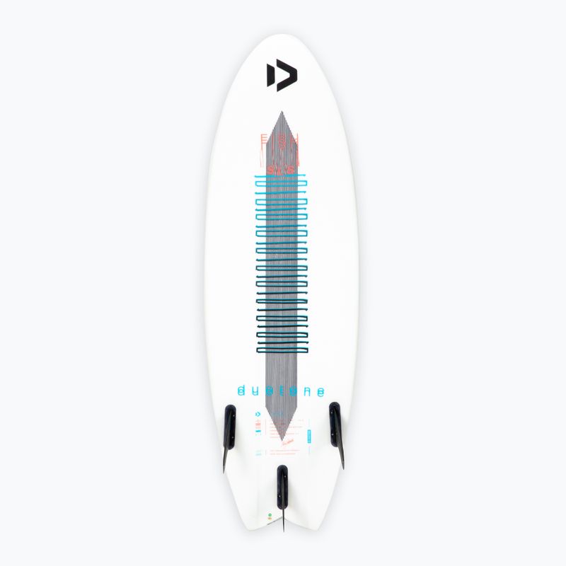 Kitesurf deszka DUOTONE Fish SLS 2022 fehér 44220-3401 3