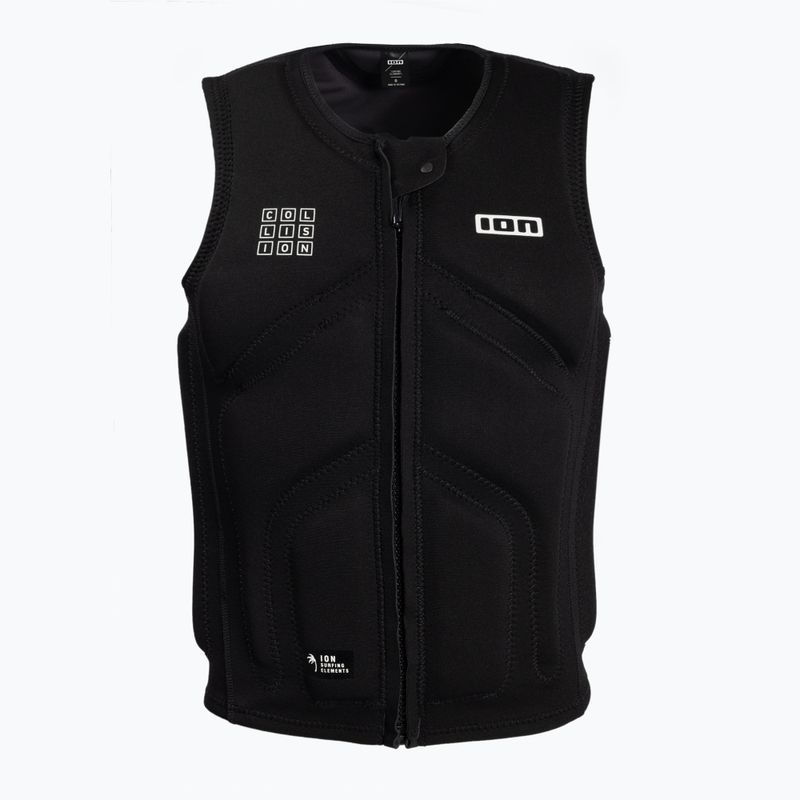 Férfi védőmellény ION Collision Core Front Zip 900 fekete 48222-4161