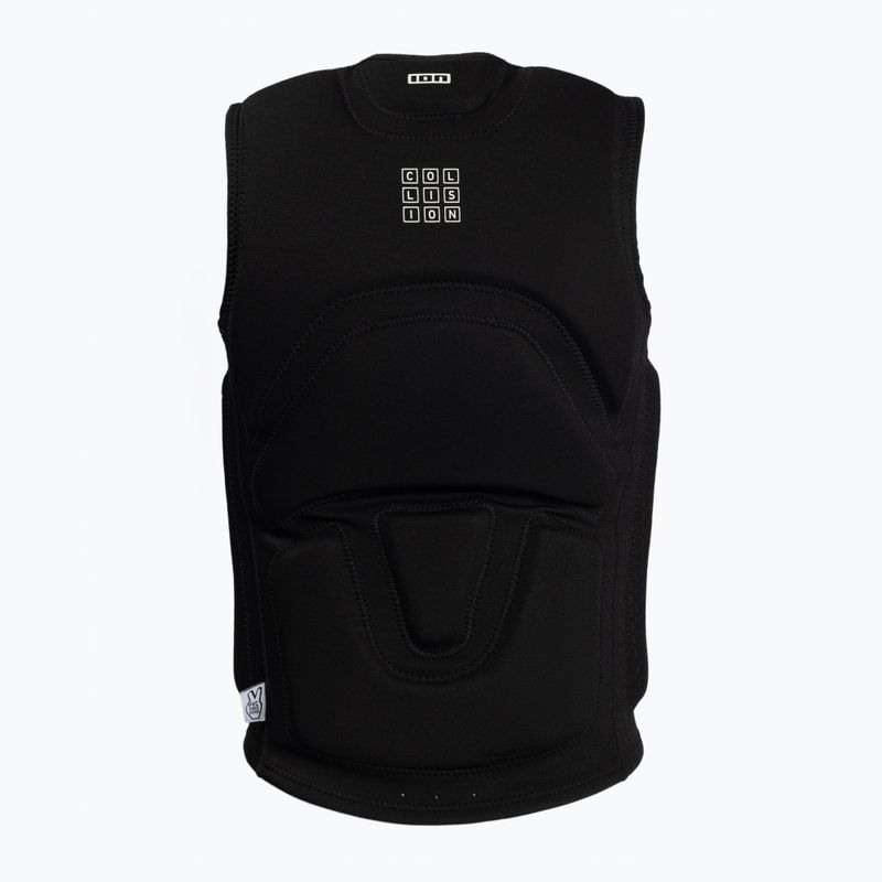 Férfi védőmellény ION Collision Core Front Zip 900 fekete 48222-4161 2