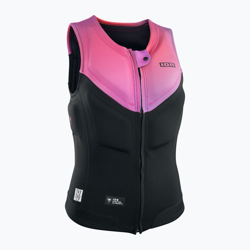 Női védőmellény ION Ivy Front Zip fekete/rózsaszín 48233-4169 7