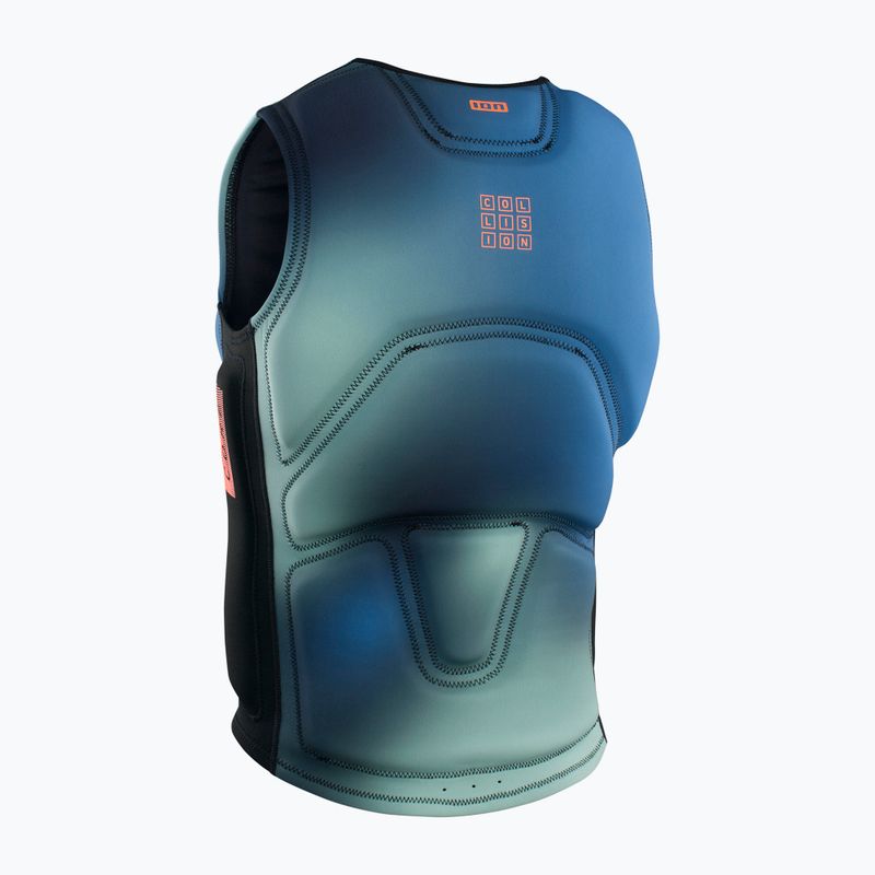 Férfi ION Collision Core Front Zip biztonsági mellény kék 48222-4161 2
