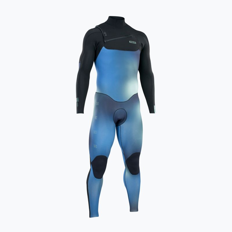Férfi neoprén ruha ION Seek Core 3/2 Front Zip blue gradient