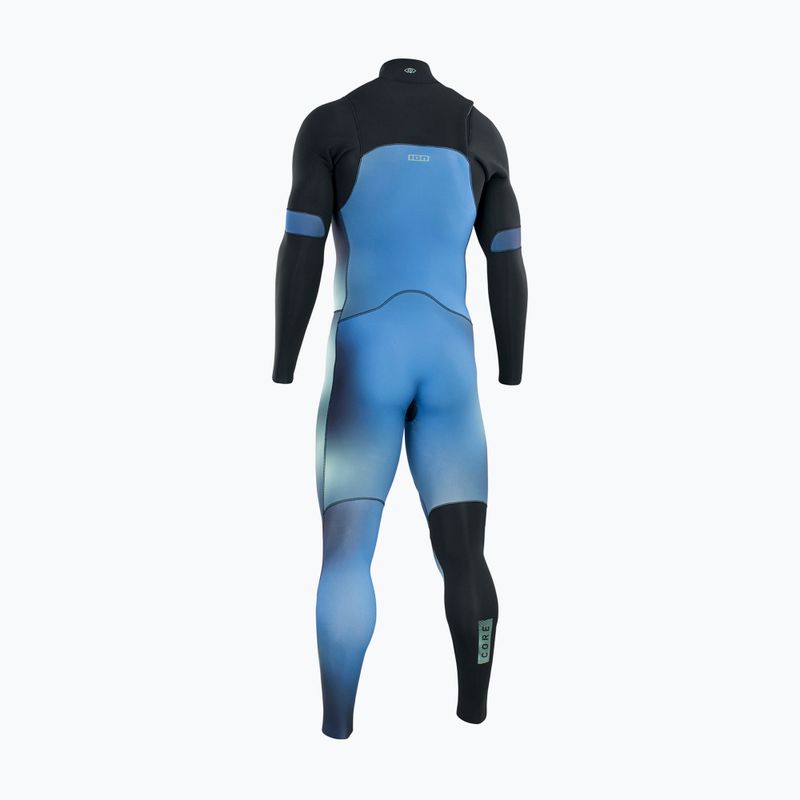 Férfi neoprén ruha ION Seek Core 3/2 Front Zip blue gradient 2