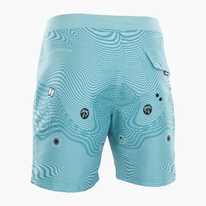 Férfi úszónadrág DUOTONE DT 17" aqua színben 2