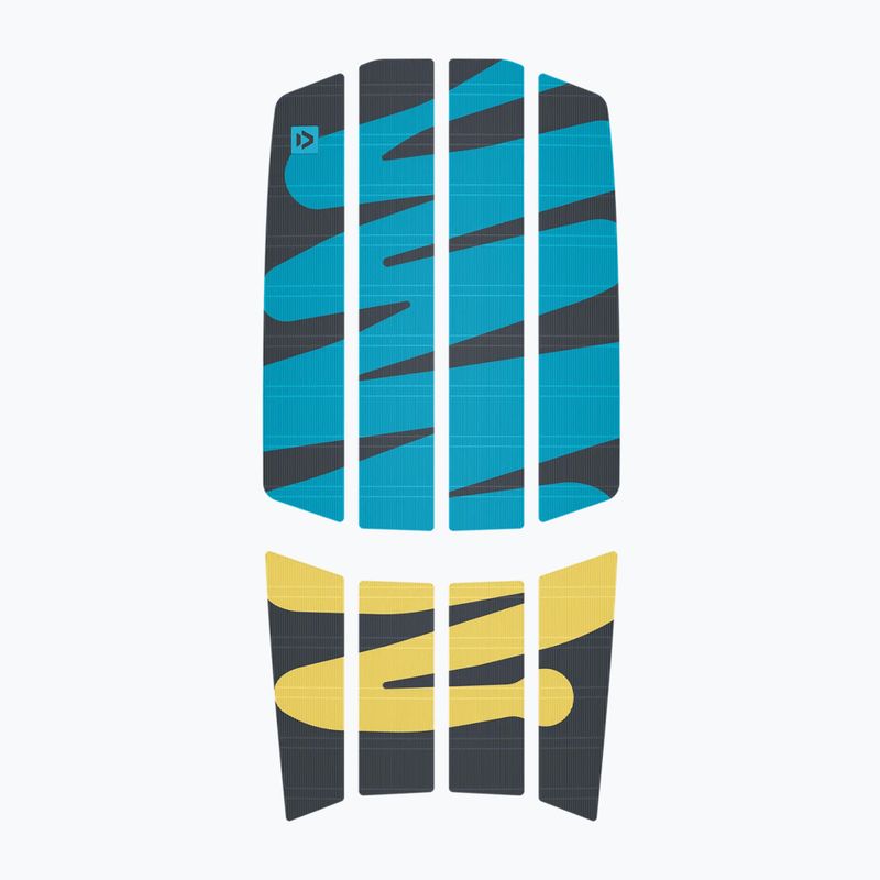 DUOTONE Team Front szürke-kék kiteboarding pad 44230-8038