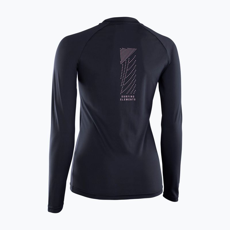 Női úszás hosszú ujjú ION Lycra fekete 3