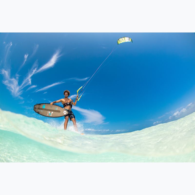 DUOTONE Rebel SLS 2024 lime/dark grey kitesurf sárkány 11