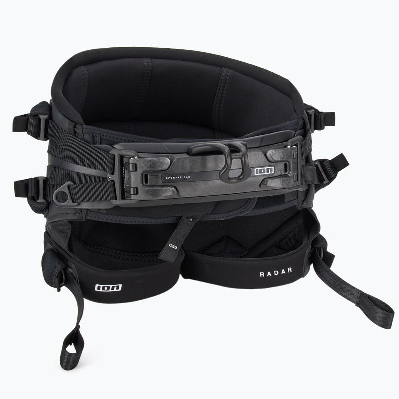 Férfi kitesurfing trapéz ION Kite Seat Radar fekete 2