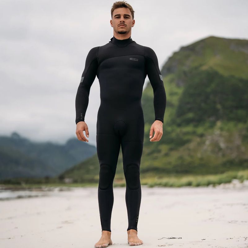 Férfi úszóruha Ion Seek Amp 4/3 Back Zip black 5
