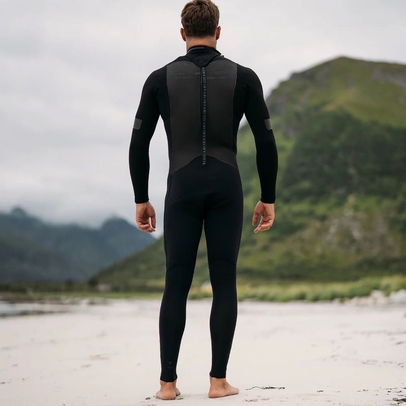 Férfi úszóruha Ion Seek Amp 4/3 Back Zip black 6