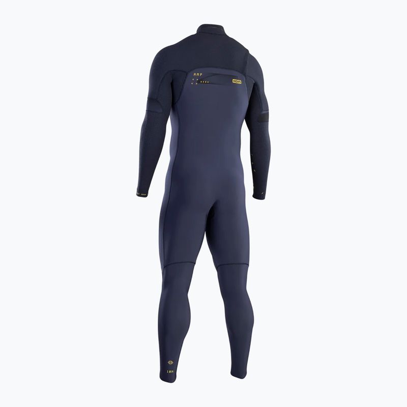 Férfi úszóruha ION Seek Amp 5/4 Front Zip blue nights 2