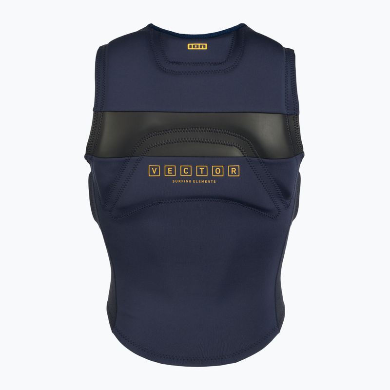 Férfi ION Vector Amp Front Zip kék éjszakai mellény 2