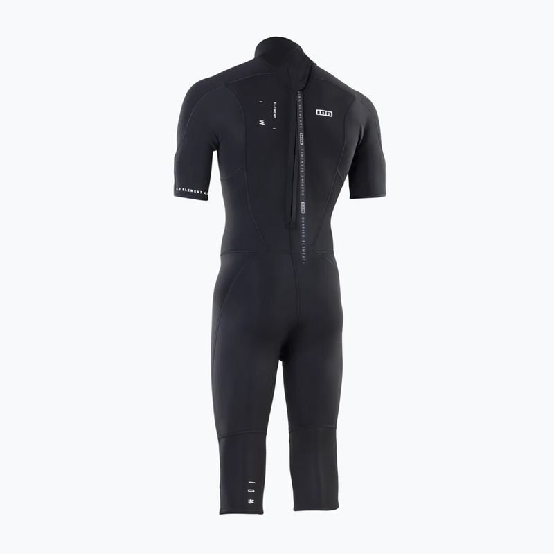 Férfi neoprén ruha ION Element 3/2 mm Overknee Back Zip black 2