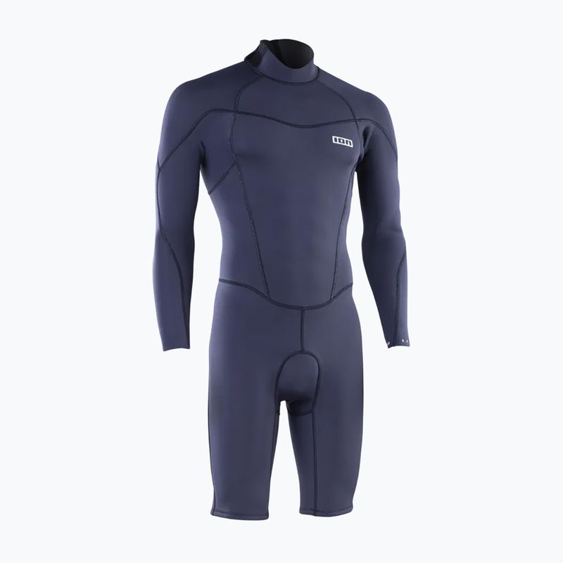 Férfi neoprén ruha ION Element 2/2 mm Shorty Back Zip blue nights