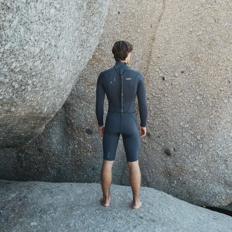 Férfi neoprén ruha ION Element 2/2 mm Shorty Back Zip blue nights 6