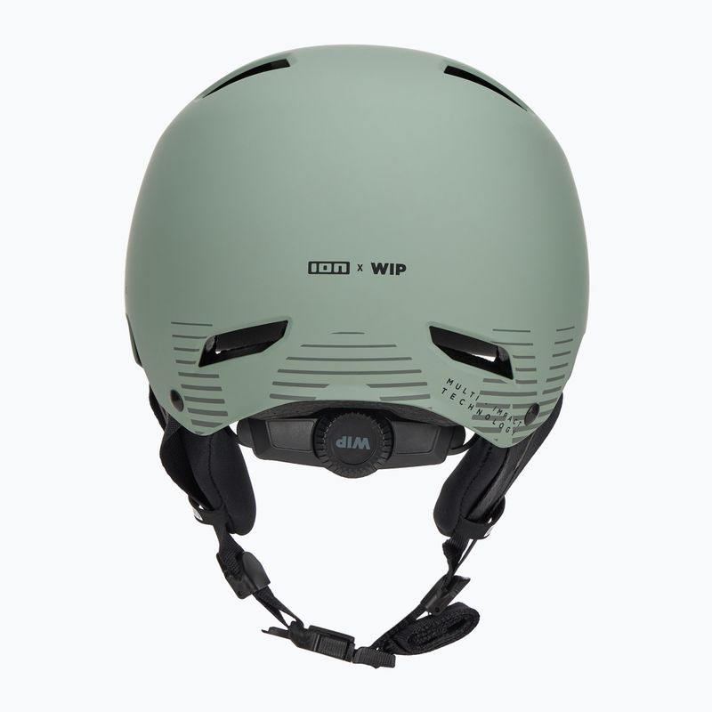 ION Slash Amp könnyű olívazöld sisak 3