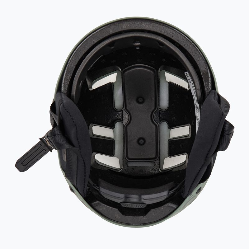 ION Slash Amp könnyű olívazöld sisak 6