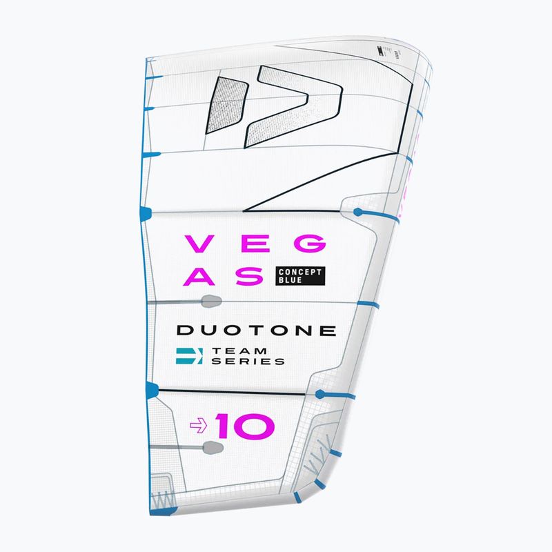 DUOTONE kitesurfing sárkány Vegas Concept kék 2025 festetlen 4