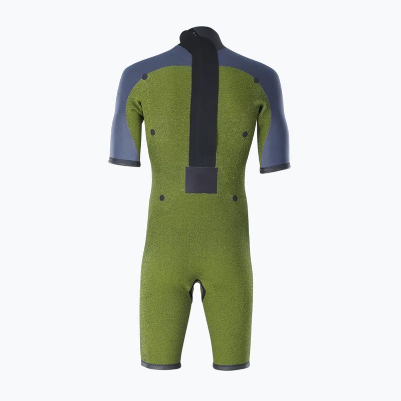 Férfi neoprén ruha ION Seek Core 2/2 mm Shorty Back Zip gold burst 4