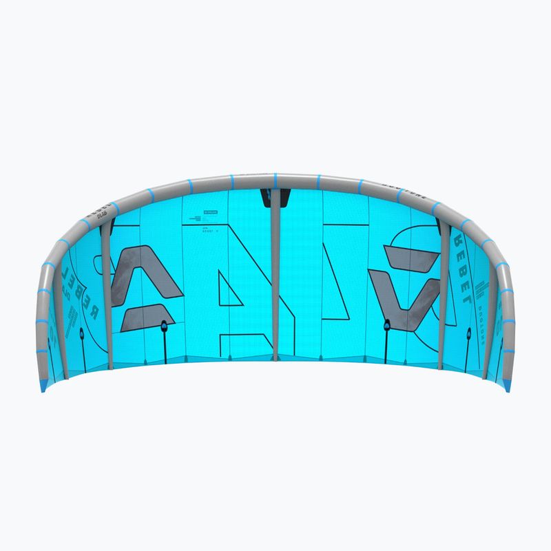Kitesurf sárkány Duotone Rebel D/LAB Turquoise/Grey 4