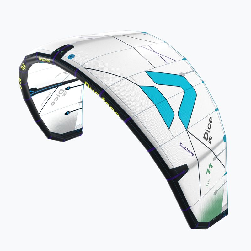 Kitesurf sárkány Duotone Dice SLS undyed/turquoise 2