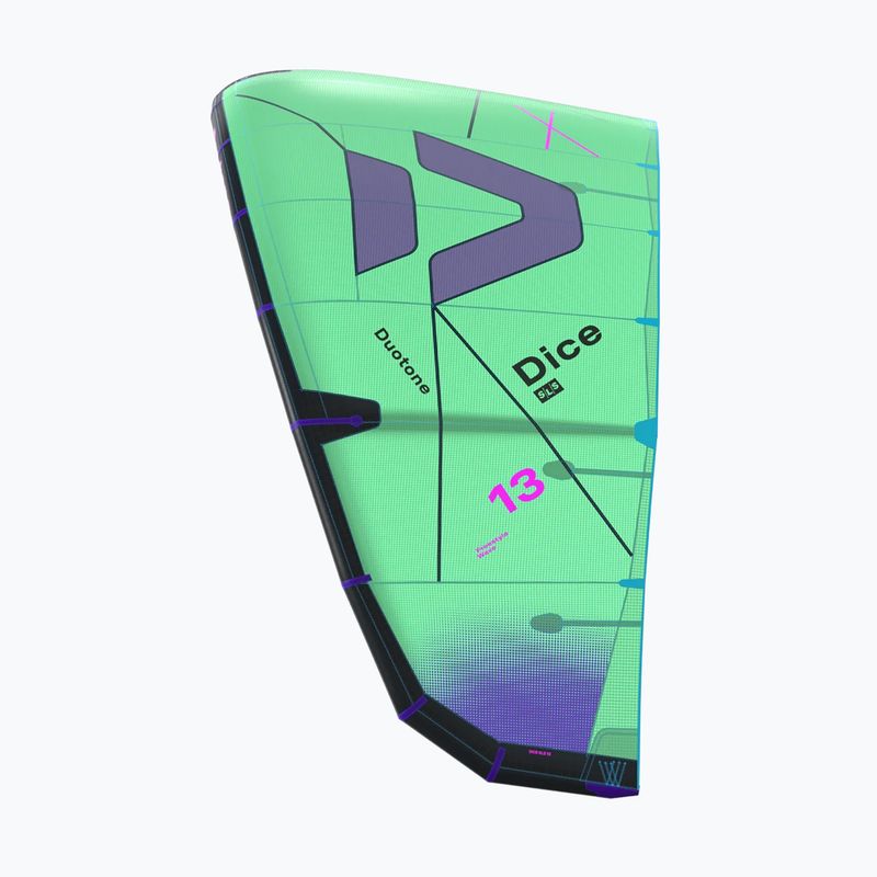 Kitesurf sárkány Duotone Dice SLS green/heron 3
