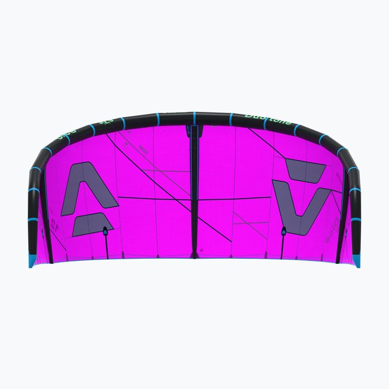 Kitesurf sárkány Duotone Dice SLS pink/dark grey 3