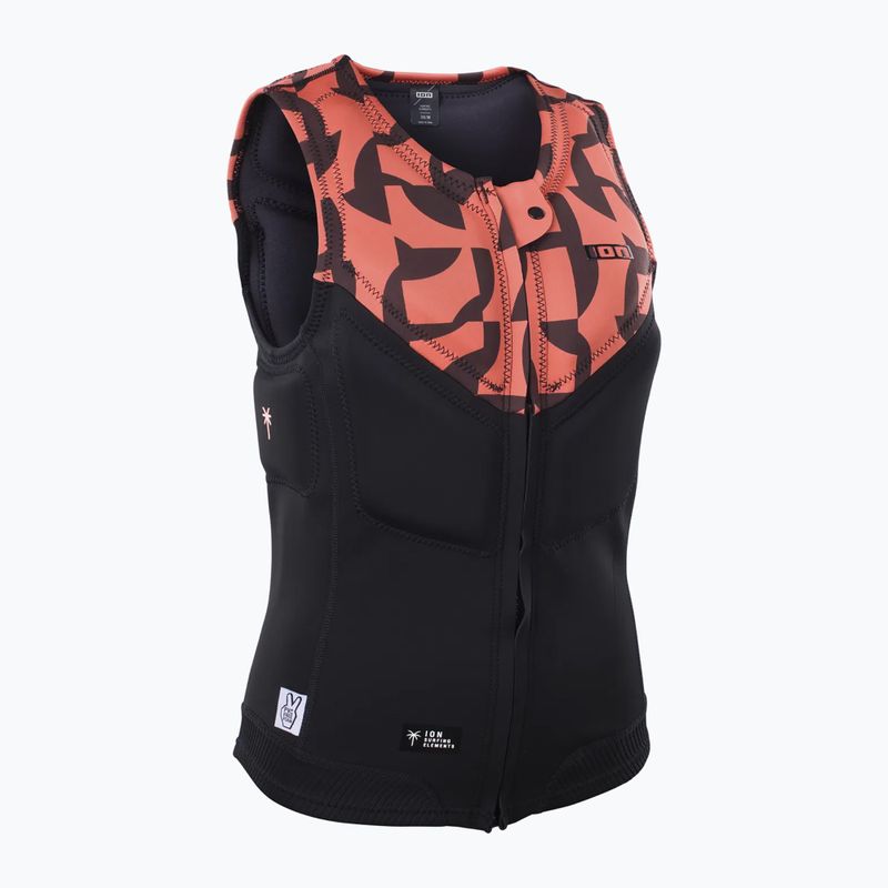 Női védőmellény ION Ivy Front Zip tiger coral 3