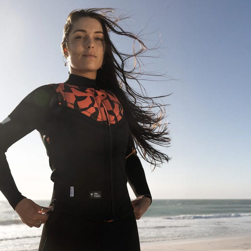 Női védőmellény ION Ivy Front Zip tiger coral 7