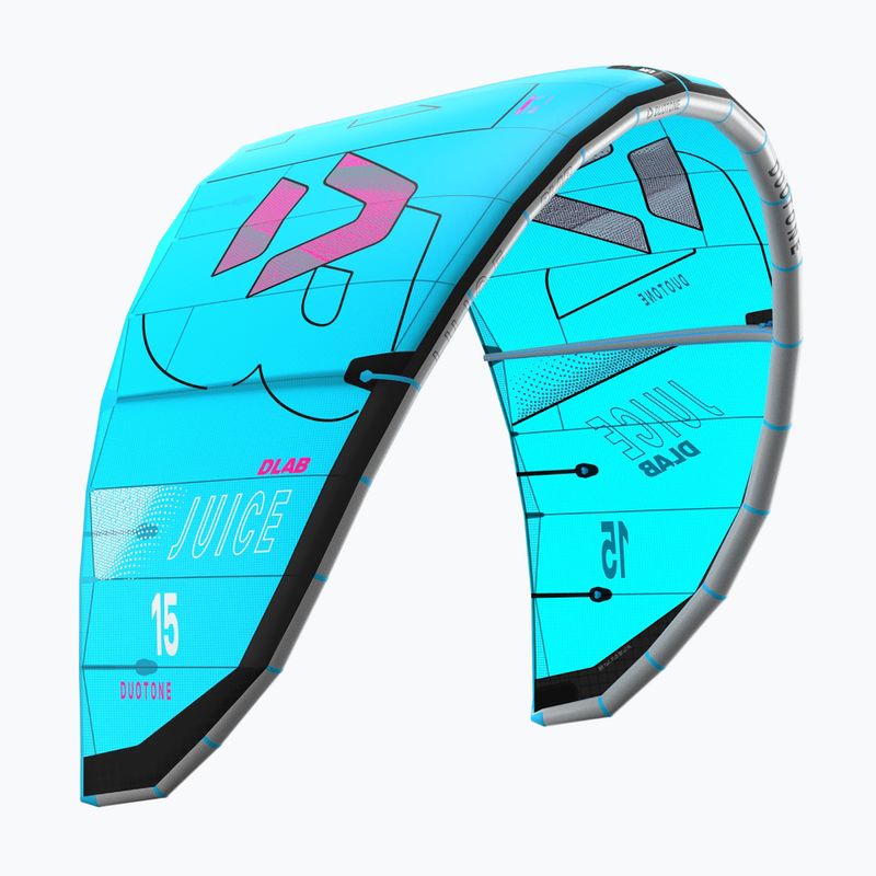 Kitesurf sárkány Duotone Juice D/LAB turquoise/grey 2