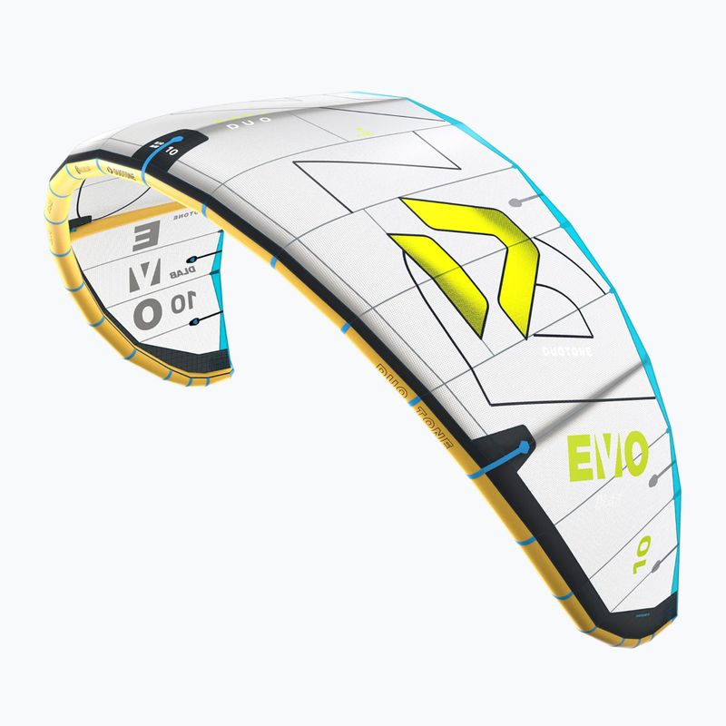 Kitesurf sárkány Duotone Evo D/LAB grey/lime 2