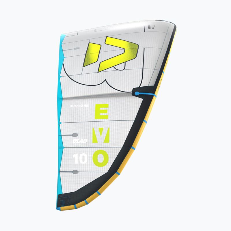 Kitesurf sárkány Duotone Evo D/LAB grey/lime 3