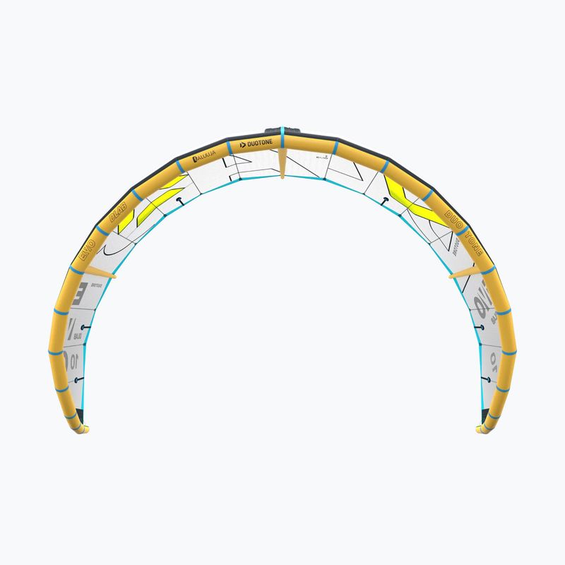 Kitesurf sárkány Duotone Evo D/LAB grey/lime 5