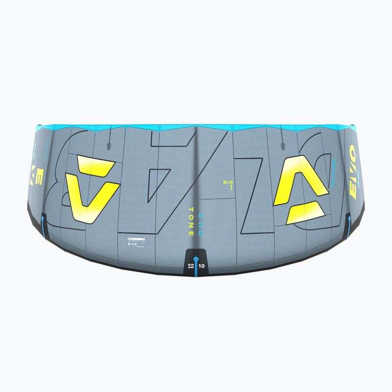 Kitesurf sárkány Duotone Evo D/LAB dark grey/lime 5