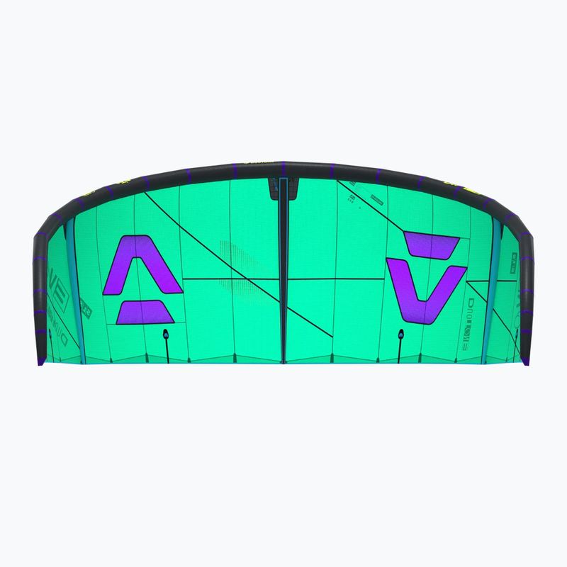 Kitesurf sárkány DUOTONE Evo SLS 2026 green purple 4